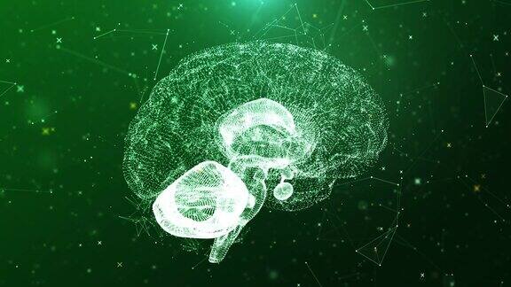 人工智能数字脑动画神经网络大数据深度学习现代技术大数据流分析神经外科脑扫描技术思维过程