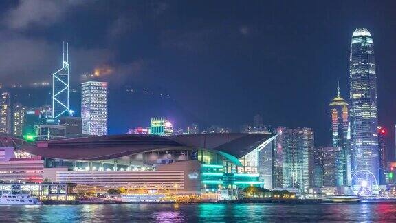 香港城市夜景