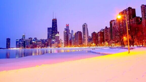 芝加哥的冬天