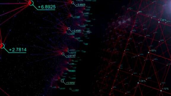 用随机数抽象网络空间中的数据和连接飞向网络空间的商业和金融概念