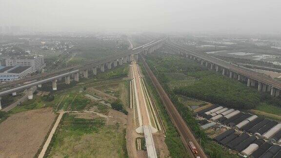 亚洲中国江西高铁场景