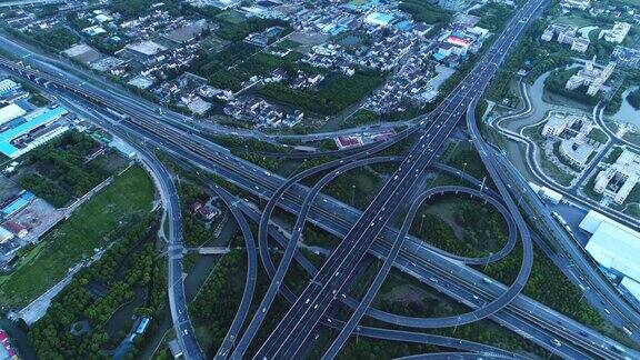 上海高速公路实时鸟瞰图