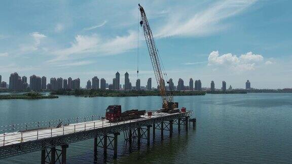 海湾大桥建设