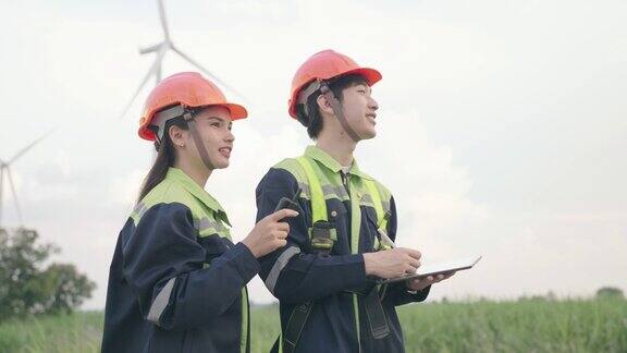 亚洲电气工程师对风机进行了检查并绘制了图纸可再生能源