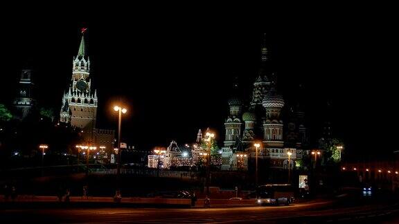 圣巴西尔大教堂和莫斯科克里姆林宫