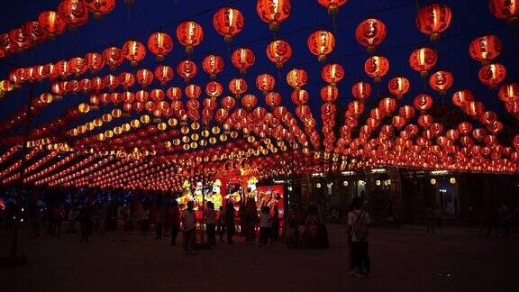 中国灯笼庆祝中国新年中国红灯笼庆祝春节