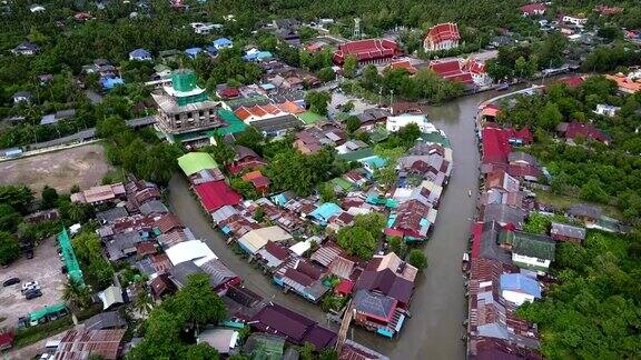 安帕瓦水上市场Samutsongkhram泰国