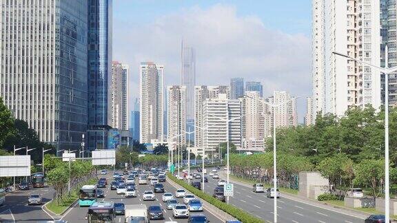 深圳城市主干道交通概念