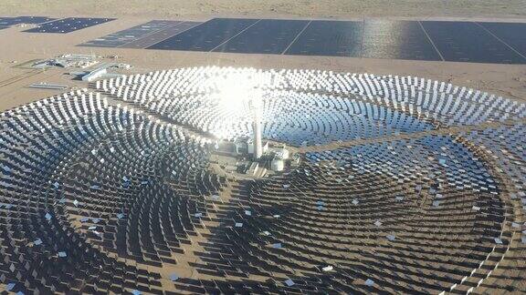 太阳能发电站和光热发电站