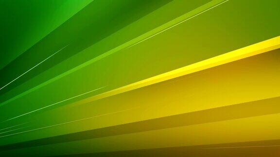 4k抽象极简背景(绿色黄色)-循环