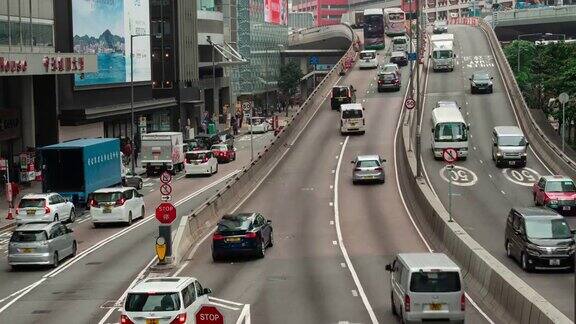 香港香港-2019年1月14日香港国际金融中心二号大楼城市景观和景观