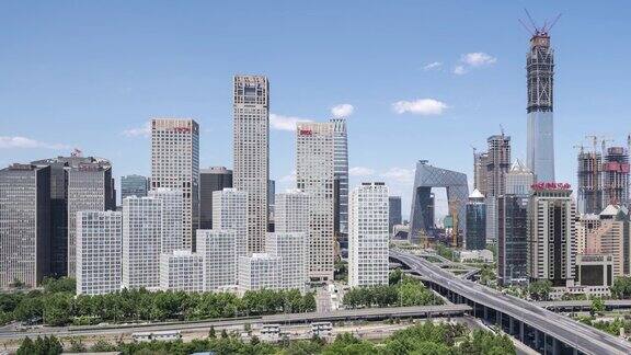 北京的城市景观