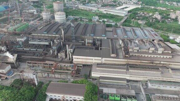 高污染工业钢铁厂