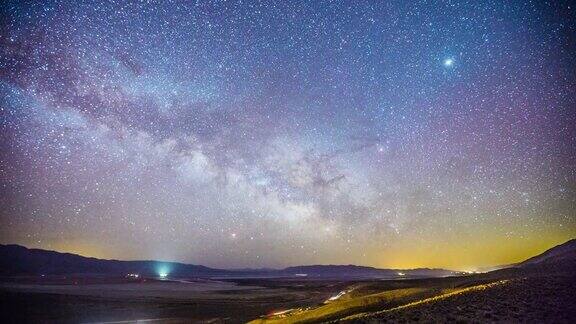 夜晚星空延时