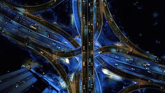 城市夜间交通