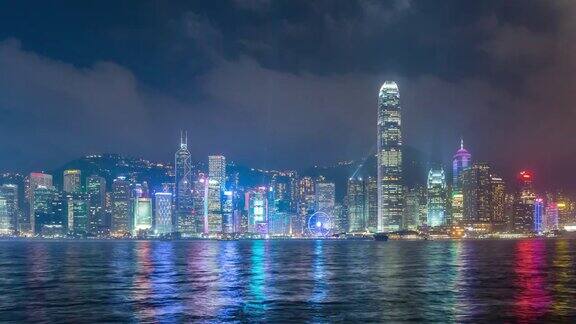 《光之交响乐》在香港的延时录像