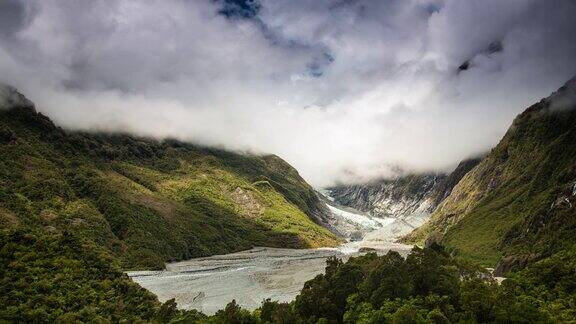 时间流逝:弗朗茨约瑟夫冰川新西兰