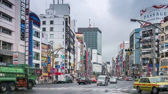 穿越日本东京的上野时光流逝