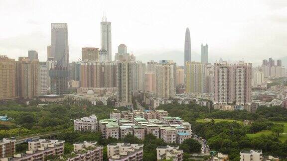 深圳城市CBD延时