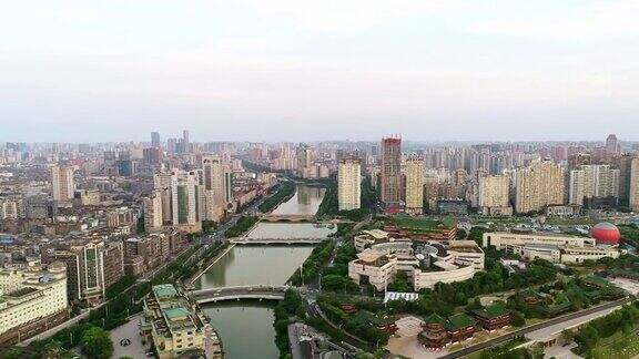 中国江西南昌的城市景观