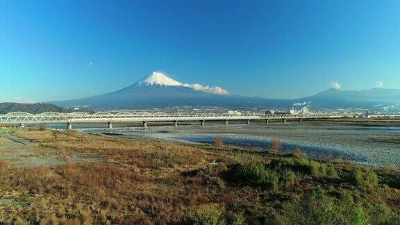 富士山和天上的富士河