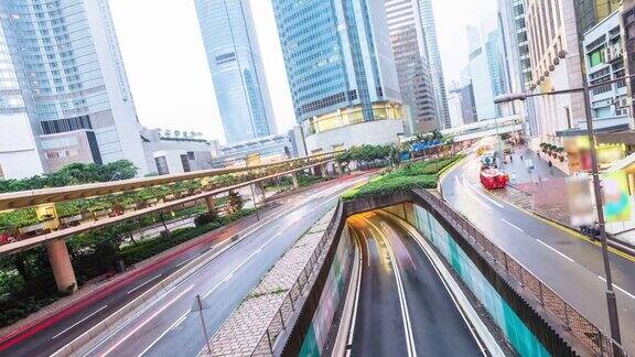 香港的交通时间间隔4k