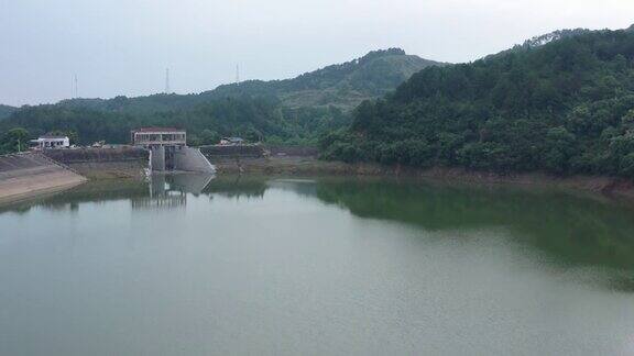 中国江西的水库场景