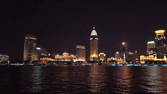 外滩夜景上海中国