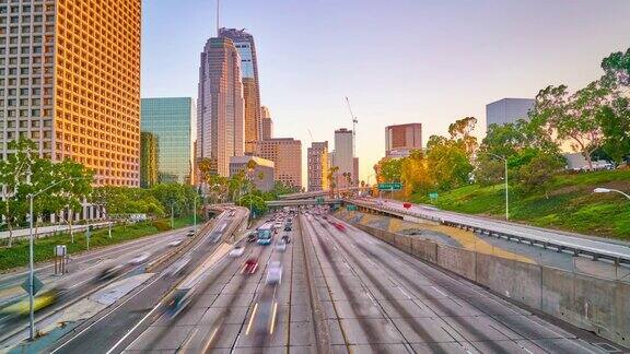 南加州洛杉矶著名的街道和高速公路