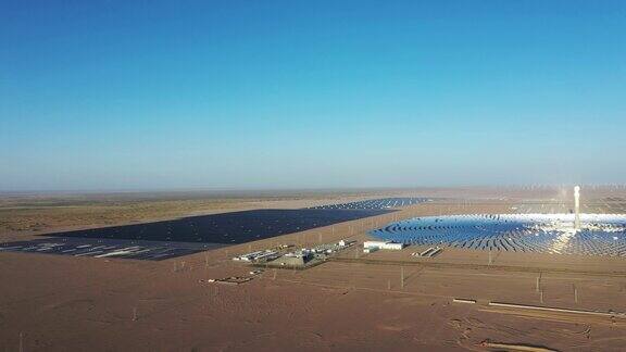 沙漠太阳能热电站