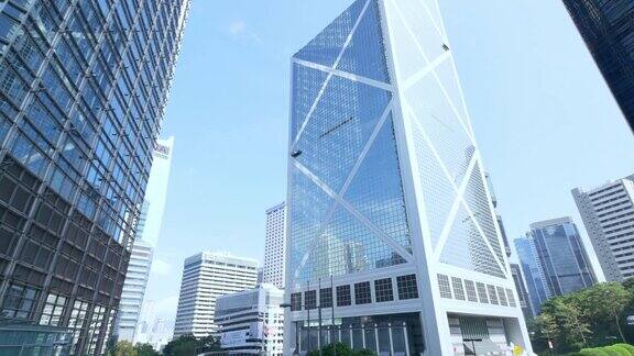 深圳市中心的现代化办公大楼