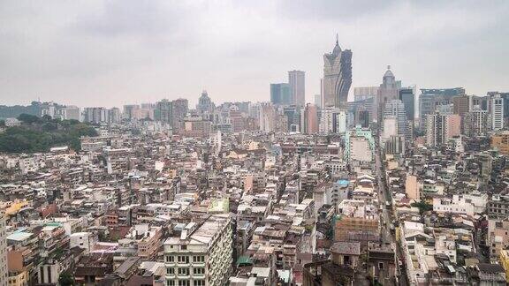 澳门鸟瞰图中国澳门