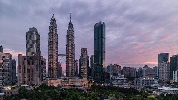 吉隆坡城市摩天大楼吉隆坡马来西亚