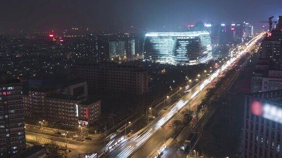 TUDowntownBeijingatNight中国北京