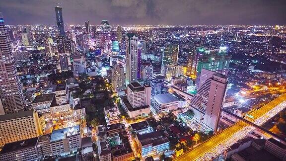 空中曼谷河畔市中心