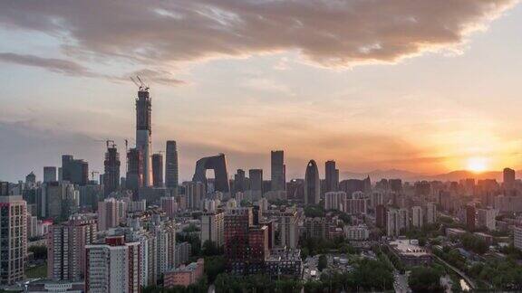TU高视角北京市区天北京中国