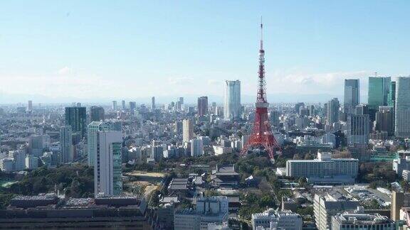 东京塔的时间流逝