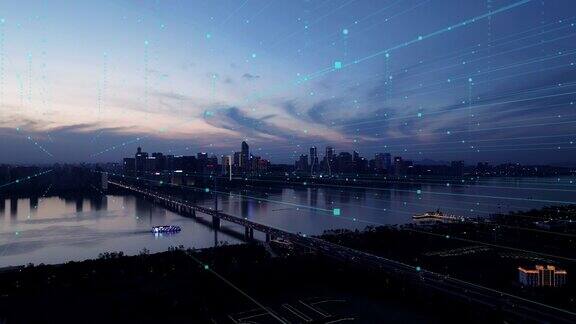 中国杭州的智慧城市5G互联网