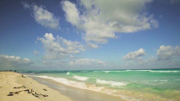 加勒比海美丽的海滩
