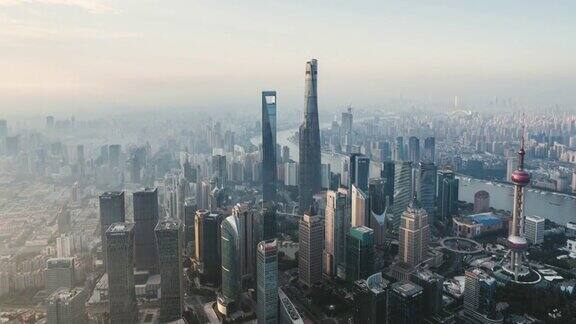 TD上海鸟瞰图