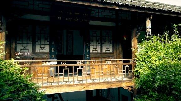 中国四川的一座中国古代建筑