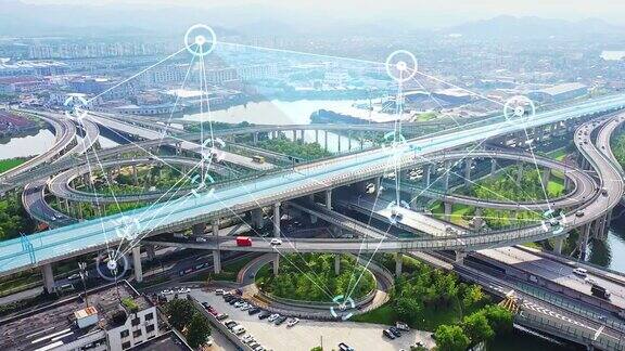 未来科技智慧交通系统
