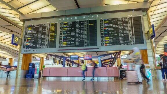 4K时间间隔:樟宜机场内部