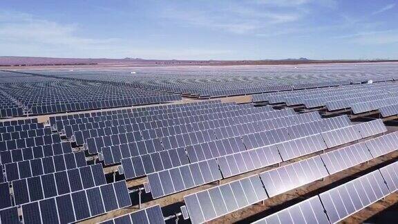 莫哈韦沙漠太阳能农场-无人机拍摄
