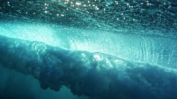 水下海浪视图