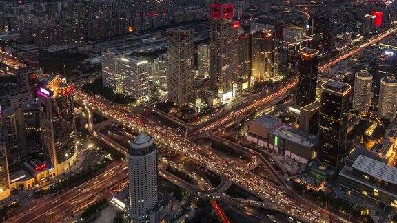 TU北京市区昼夜转换北京中国