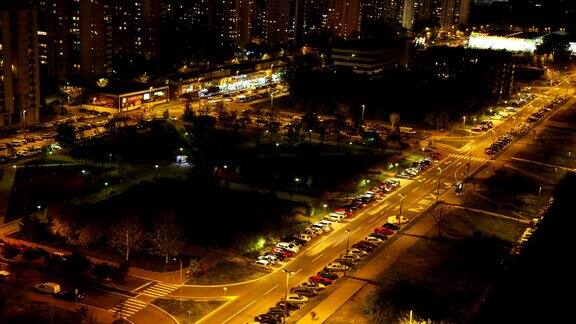 城市夜间交通