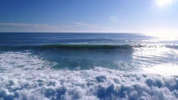 海洋中的波浪