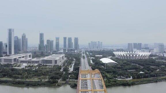 广东佛山的城市景观