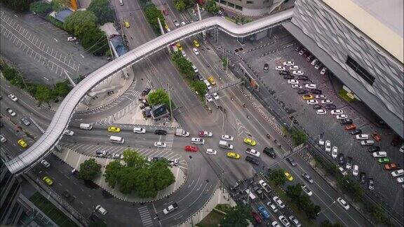 曼谷的交通堵塞